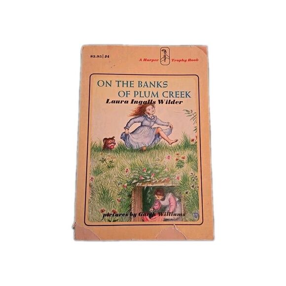 On the Banks of Plum Creek Paperback A Harper Trophy Book Laura Ingalls Wilder - Picture 1 of 10